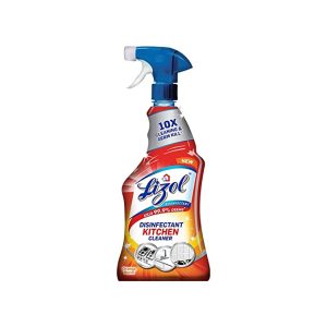 Lizol Kitchen Cleaner Spray - 450 ml | Suitable for all Kitchen Surfaces, Gas Stove, Countertop, Tiles, Chimney and Sink | Kills 99.9% germs