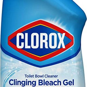 Clorox Toilet Bowl Cleaner Clinging Bleach Gel - 709 ml (Crisp Lemon Scent)