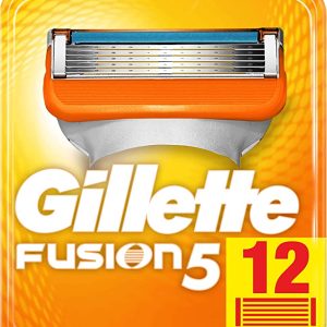 Gillette Fusion5 Men's Razor Blades Pack of 12 Refills