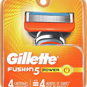 Gillette Fusion5 Men's Razor Blade Refills, 4 Count