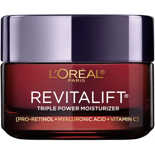 L'Oreal Paris Revitalift Triple Power Face Moisturizer, 1.7 oz