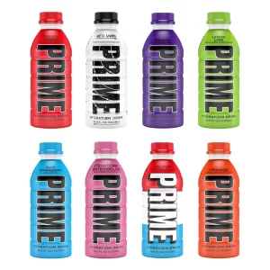 Prime Hydration Sports Drink Variety Pack - Energy Drink, Electrolyte Beverage - Meta Moon, Lemon Lime, Tropical Punch, Blue Raspberry, Orange, Grape, Strawberry Melon & Ice Pop - 16.9 Fl Oz